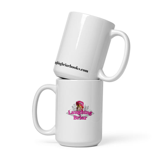 LB - White glossy mug